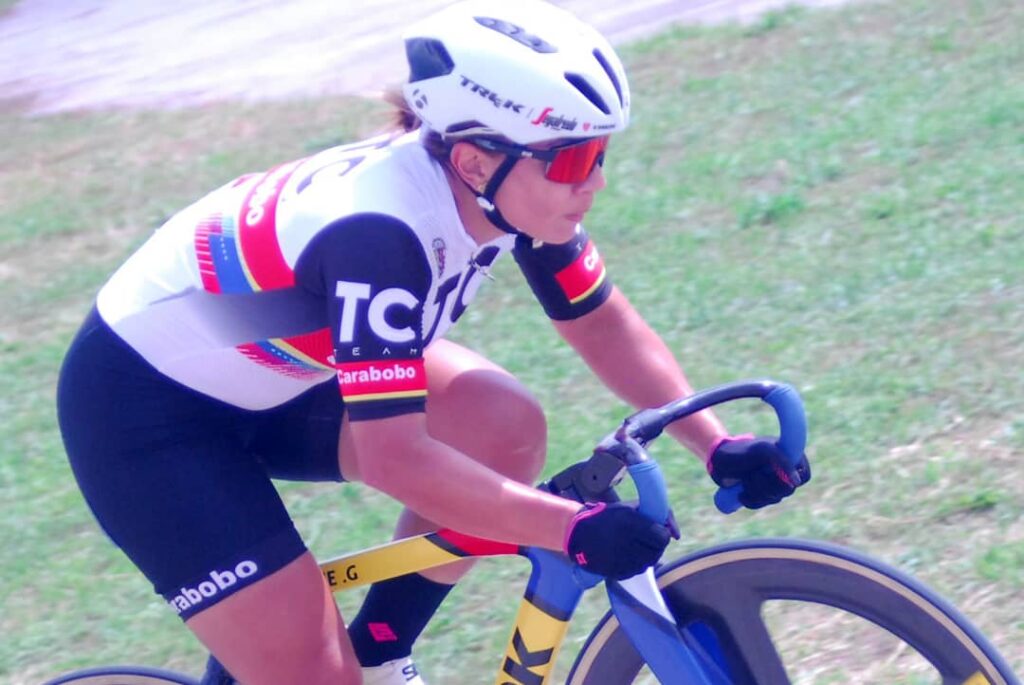 La carabobeña Angie González imbatible en el Campeonato Nacional de Pista