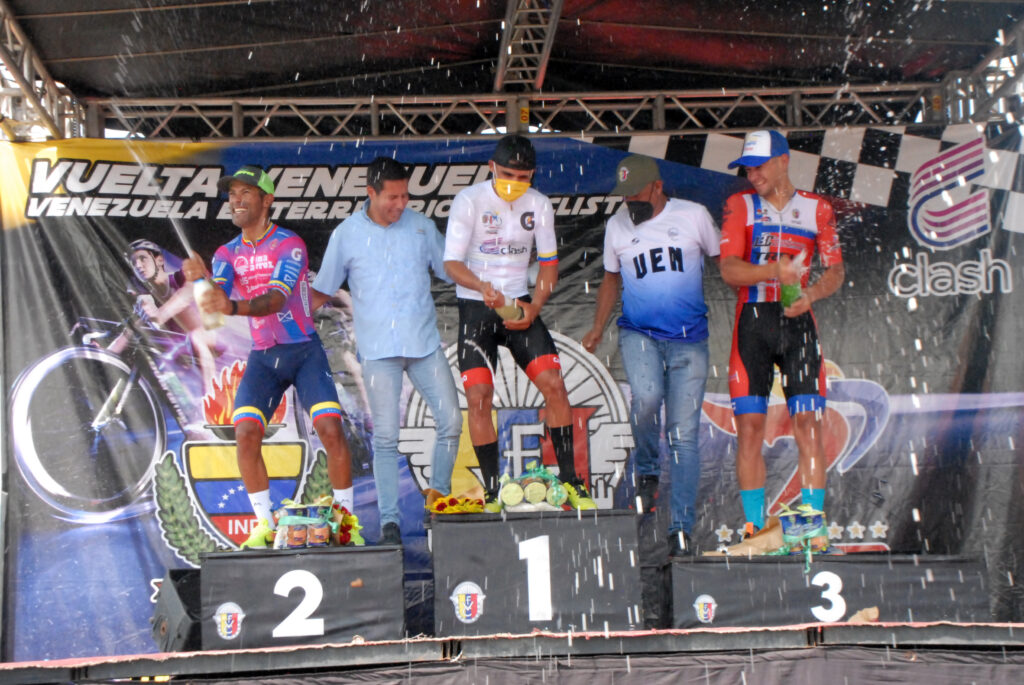 Luis Gómez repitió en San Diego y se afianza como líder de la Vuelta a Venezuela
