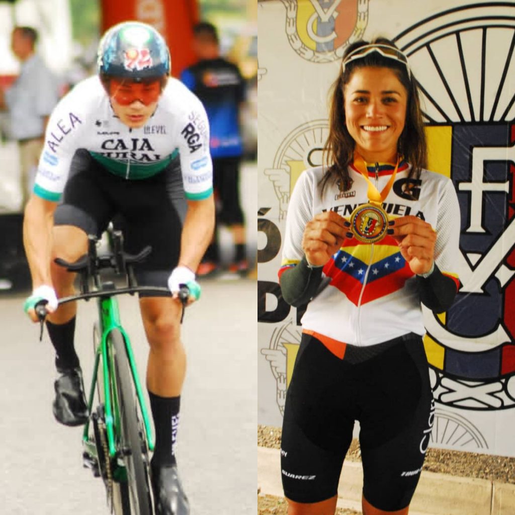 Orluis Aular y Lilibeth Chacón rompieron la Crono del Campeonato Nacional de Ruta 2022